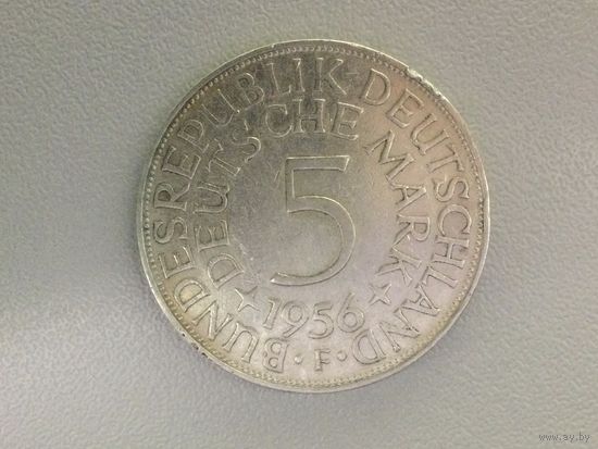 Германия 5 марок 1956 F