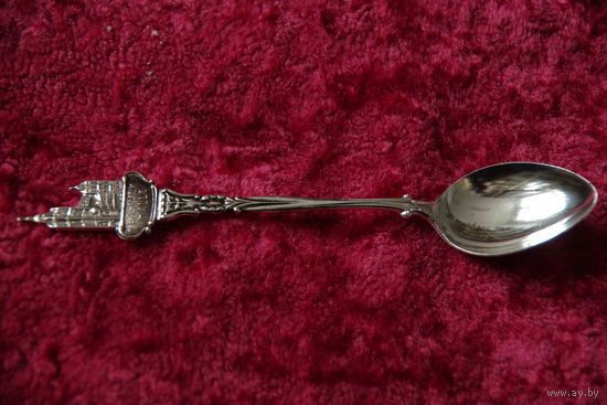 Ложка с серебрением сувенирная коллекционная  В27