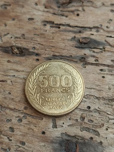 ДЖИБУТИ 500 франков 1991 год
