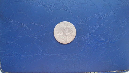1/12 талера 1766                                                                                                                        (3318)
