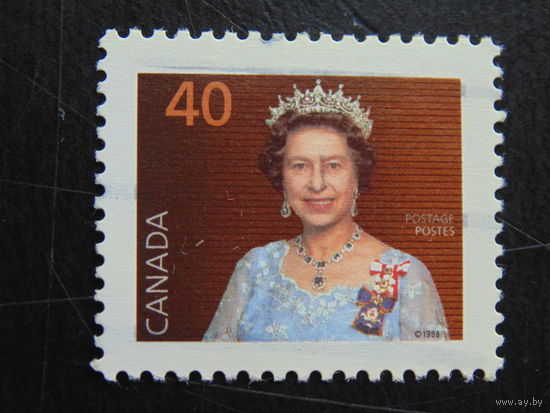 Канада 1988 г. Королева Елизавета II.