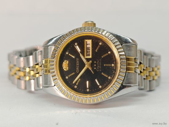 Часы женские Orient Автоподзавод. Идут точно. Всё работает! С рубля