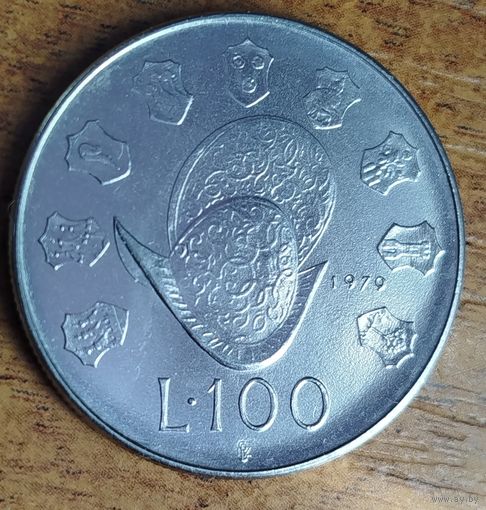 Сан-Марино 100 лир 1979 UNC