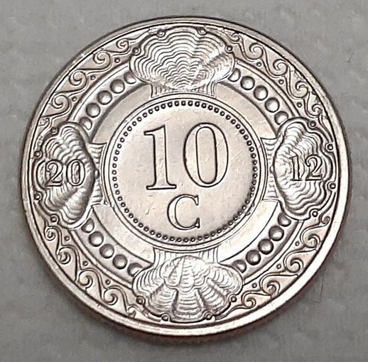 Нидерландские Антильские острова 10 центов, 2012 (3-7-102)