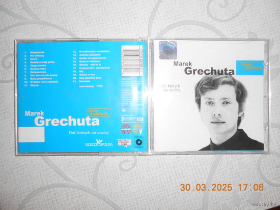 Marek Grechuta - Dni, Ktorych Nie Znamy /CD