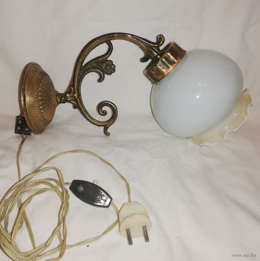 Бра, светильник старинный, БРОНЗА