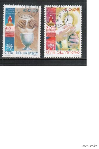 Ватикан-2004,(Мих.1510-1511) гаш. ,    Религия, Конгресс(полная серия)