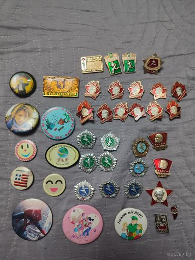 Значки на выбор