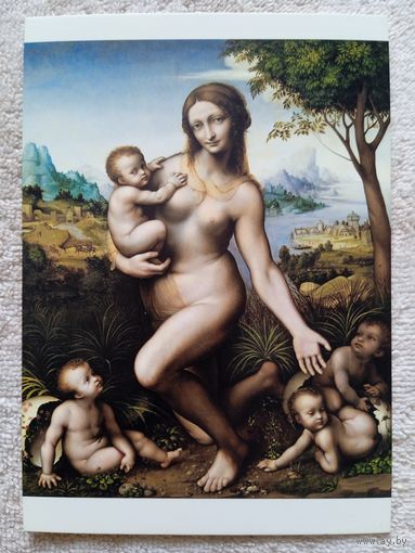 Джампетрино. Леда с детьми. Издание Германии