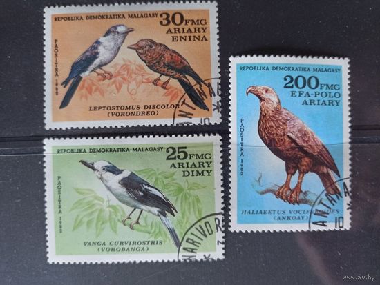 Мадагаскар.1982. Птицы.
