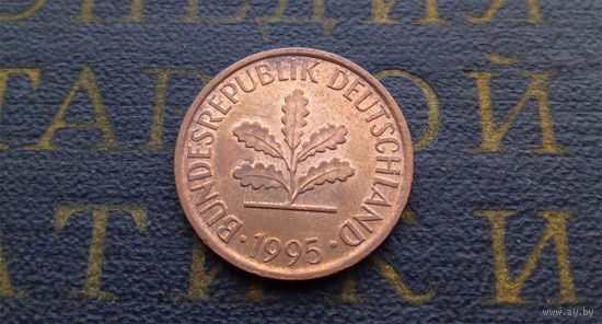 2 пфеннига 1995 (F) Германия ФРГ #04