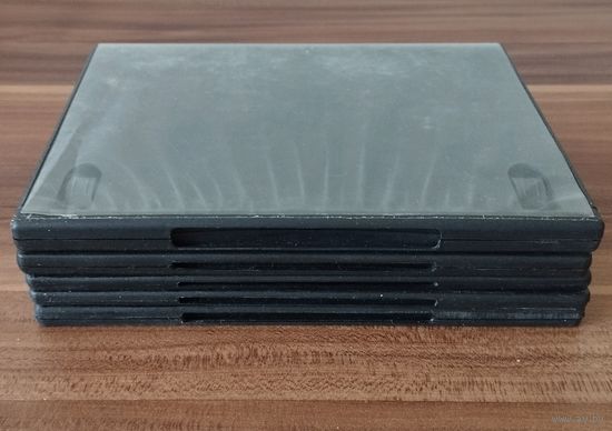 Коробки боксы для DVD дисков. 5 шт.