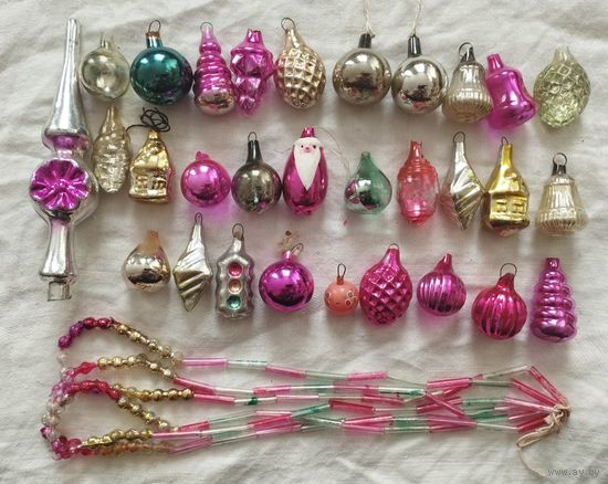 Ёлочные игрушки малютка