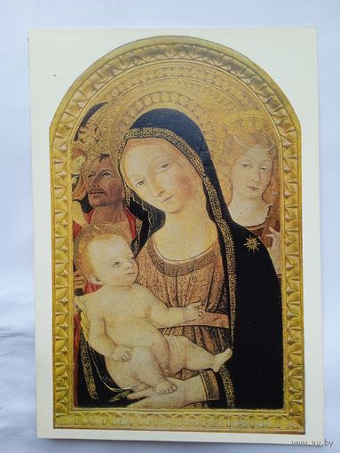 Джованни. Мадонна с младенцем, св. Екатериной и св. Христофором