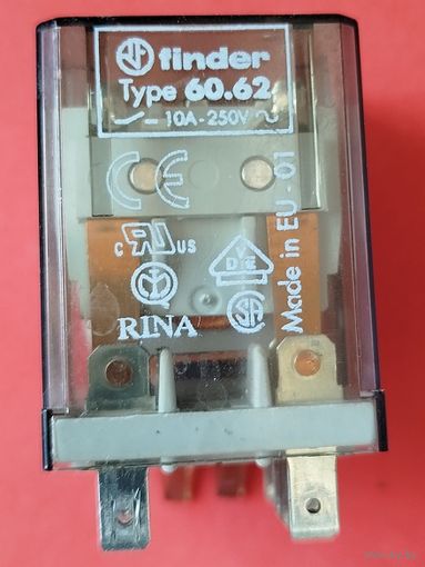 Реле finder-Type 60.62-10А-250~