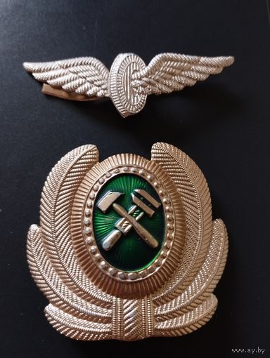 Кокарды на фуражку МПС СССР, образца 1972 г.