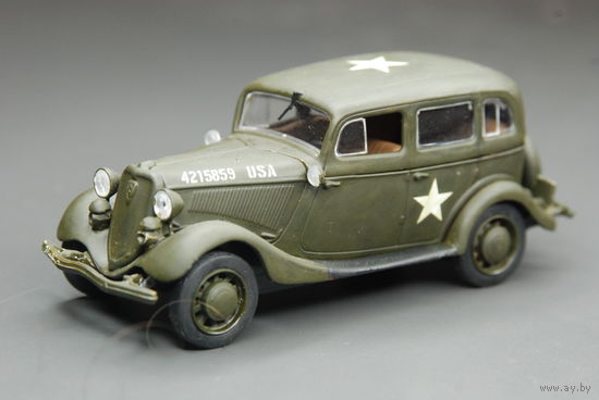 Модель автомобиля Ford-V8 армия США 1:43 (конверсия из "Автолегенд")