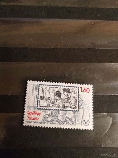 1981 Франция международный год инвалидов чистая клей MNH** выпускалась одиночкой Б-3