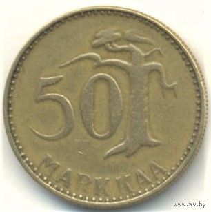 Финляндия. 50 марок 1953 г.