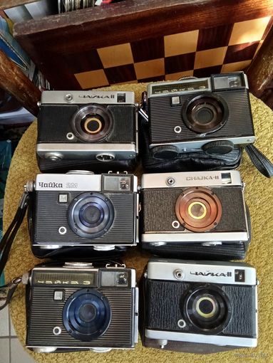 Фотоаппарат Чайка 2 2М 3 6 штук одним лотом