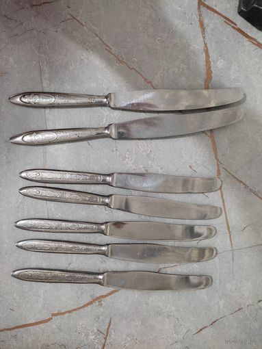 Ножи. Нерж.  5+2. СССР