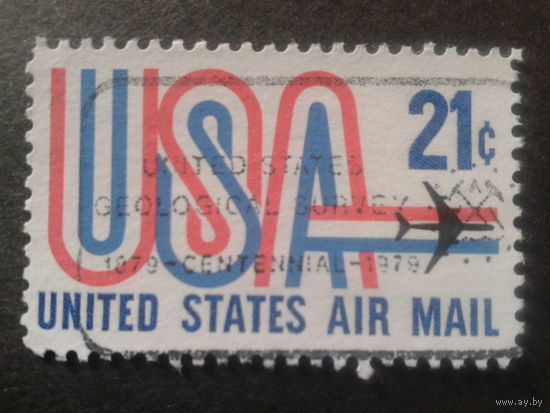 США 1971 авиапочта