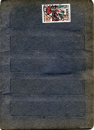 Кот-д Ивуара, 1964,  флоря 1м чистая