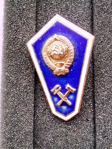 Знак. Техникум. СССР (поплавок, технический).