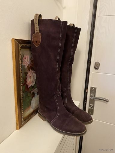 Сапоги Tommy Hilfiger натуральная замша