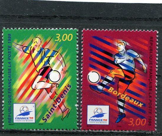 Франция. Чемпионат мира по футболу. Франция 1998. Вып.4