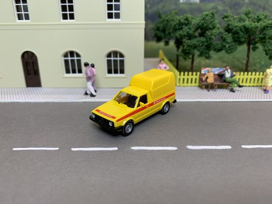 Volkswagen Caddy. Масштаб HO 1:87.