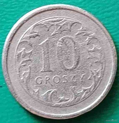 Польша 10 грошей 1991
