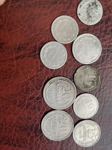 Сборный лот советов(серебро)