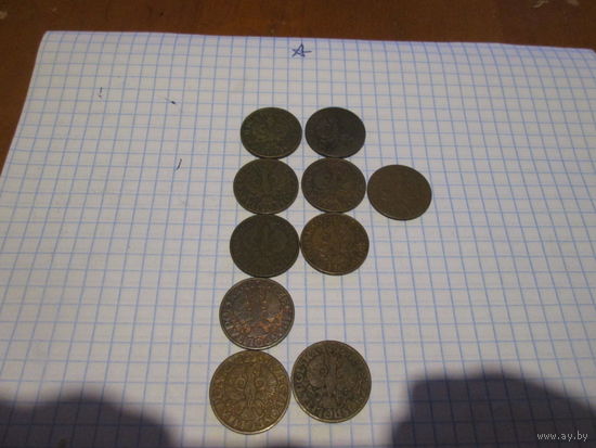 5 грошей.Польша.Цена за шт.