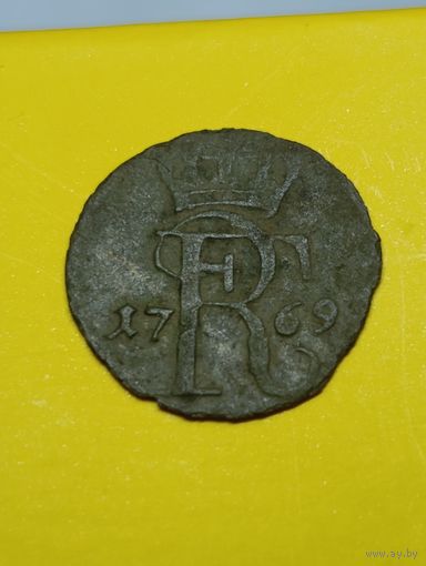 Солид 1769,Пруссия(не чищен)