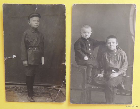 Фото "Гимназисты", Зап. Бел., 1920-1930-е гг.