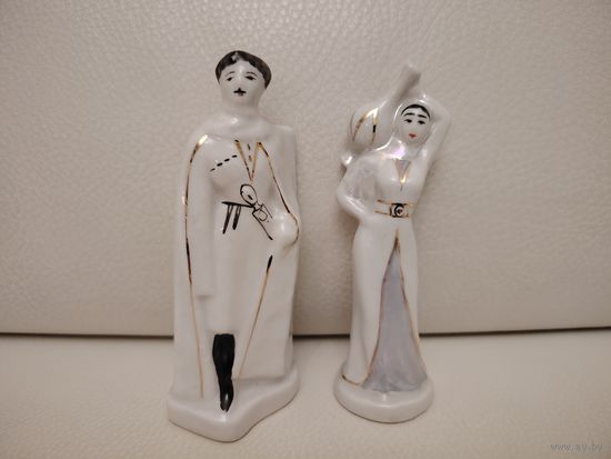 Статуэтка Горец и Девушка с кувшином. ОСИЗ