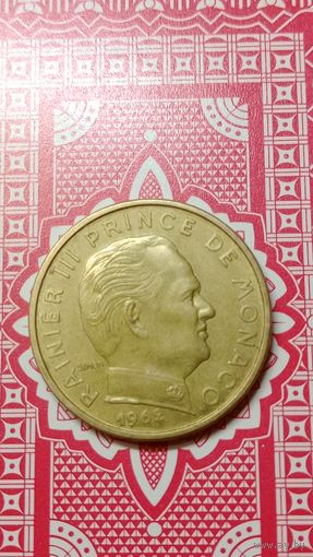 Монако 50 сантим 1962