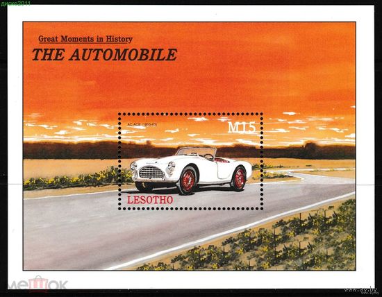 Лесото 2000 Старинные автомобили Ретро MNH