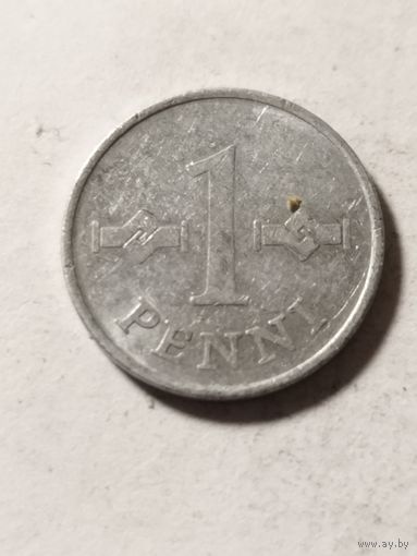 Финляндия 1 пенни 1970