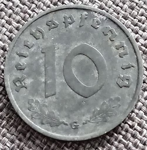 10 рейхспфеннигов 1940 G