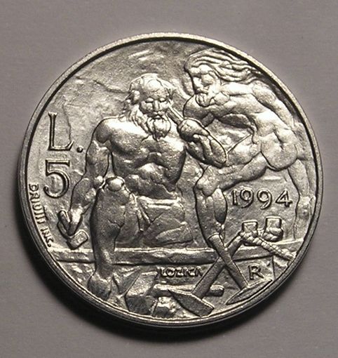 Сан-Марино, 5 Лир 1994
