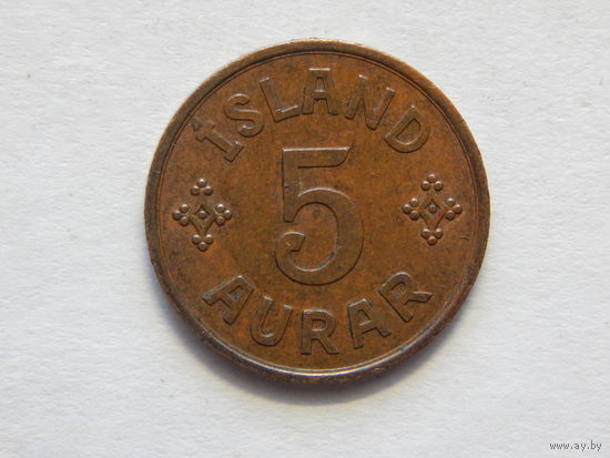 Исландия 5 эйре1942г