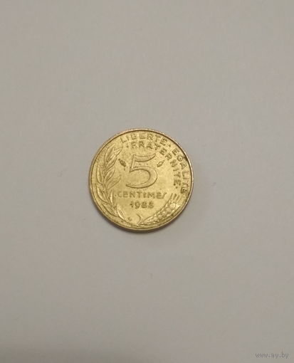 Франция / 5 сантимов / 1988 год