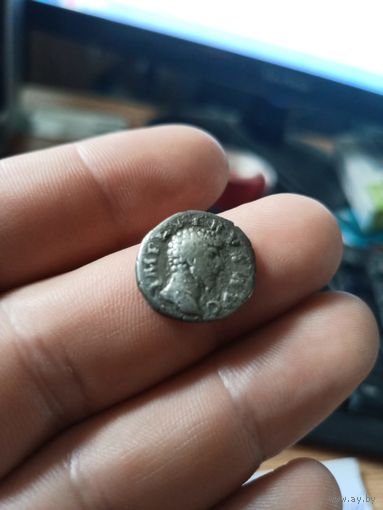 3 римская империя луций Вер 161-169 г денарий ( провиденция)