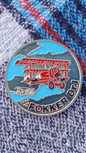 Куба 1 песо 1994 известные самолёты Fokker dr1 не часто встречаются