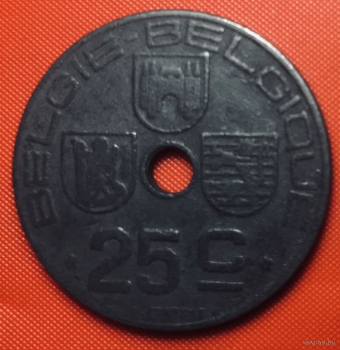 25-26 Бельгия, 25 сантимов 1946 г. (Фламандский тип)