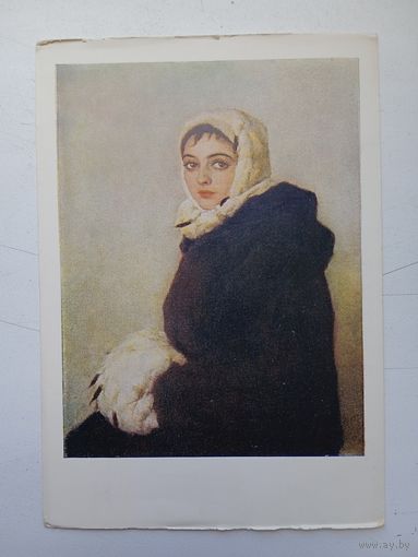 1951. Серов. Портрет балерины Красношеевой