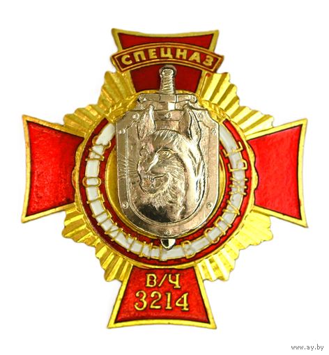 ВВ МВД. Спецназ в/ч 3214 "За отличную службу"