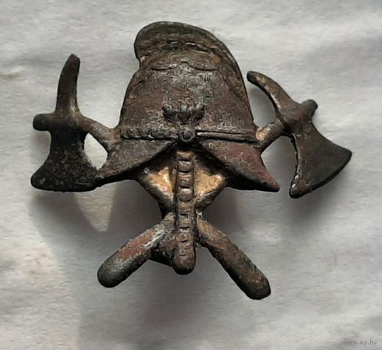 Петлица эмблема пожарного.